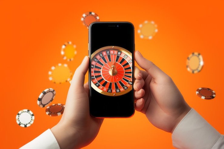 Mobile view of Spadegaming live-dealer betting interface with bet slip and video feed
